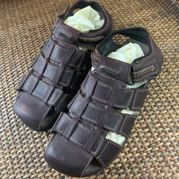 clarks mens fisherman sandals